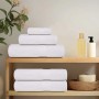 Toallitas de baño FROGN 10 uds blanco 15x21 cm 360 g/m² en Toallas | Comprar online en Foru.es