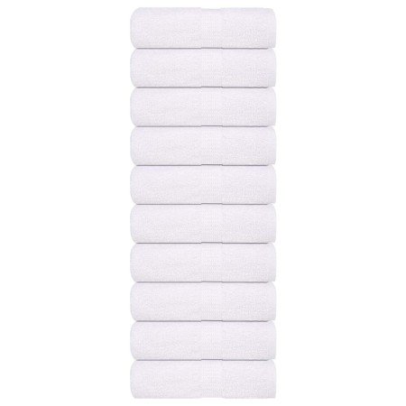 Toallas de invitados FROGN 10 uds color blanco 30 x 50 cm 360 g/m² en Toallas | Comprar online en Foru.es