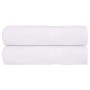 Toallas de mano FROGN 2 uds blanco 50x100 cm 360 g/m² en Toallas | Comprar online en Foru.es