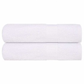 Toallas de baño FROGN 2 uds blanco 100x150 cm 360 g/m² en Toallas | Comprar online en Foru.es