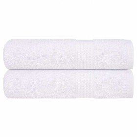 Toallas de baño FROGN 2 uds blanco 100x150 cm 360 g/m² en Toallas | Comprar online en Foru.es