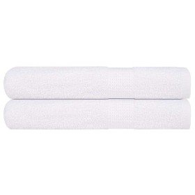 Toallas de sauna FROGN 2 uds blanco 80x200 cm 360 g/m² en Toallas | Comprar online en Foru.es