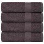 Toallas de mano FROGN 4 uds antracita 50x100 cm 360 g/m² en Toallas | Comprar online en Foru.es