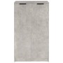 Mueble zapatero madera contrachapada gris hormigón 59x35x100 cm de vidaXL, Armarios y almacenamiento - Ref: Foro24-811443, Pr...