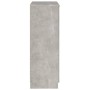 Mueble zapatero madera contrachapada gris hormigón 59x35x100 cm de vidaXL, Armarios y almacenamiento - Ref: Foro24-811443, Pr...