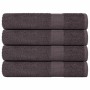 Toallas de sauna FROGN 4 uds antracita 80x200 cm 360 g/m² en Toallas | Comprar online en Foru.es