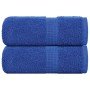 Toallas de baño FROGN 2 uds azul 30x30 cm 360 g/m² en Toallas | Comprar online en Foru.es