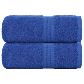 Toallas de baño FROGN 2 uds azul 30x30 cm 360 g/m² en Toallas | Comprar online en Foru.es