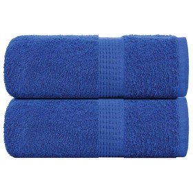 Toallas de baño FROGN 2 uds azul 30x30 cm 360 g/m² en Toallas | Comprar online en Foru.es