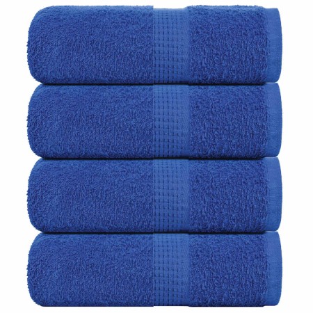 Toallas de baño FROGN 4 uds azul 30x30 cm 360 g/m² en Toallas | Comprar online en Foru.es