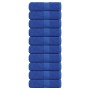 Toallas de invitados FROGN 10 uds azul 30x50 cm 360 g/m² en Toallas | Comprar online en Foru.es