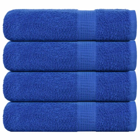 Toallas de mano FROGN 4 uds azul 50x100 cm 360 g/m² en Toallas | Comprar online en Foru.es