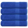 Toallas de mano FROGN 4 uds azul 50x100 cm 360 g/m² en Toallas | Comprar online en Foru.es