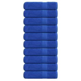 Toallas de mano FROGN 10 uds azul 50x100 cm 360 g/m² en Toallas | Comprar online en Foru.es
