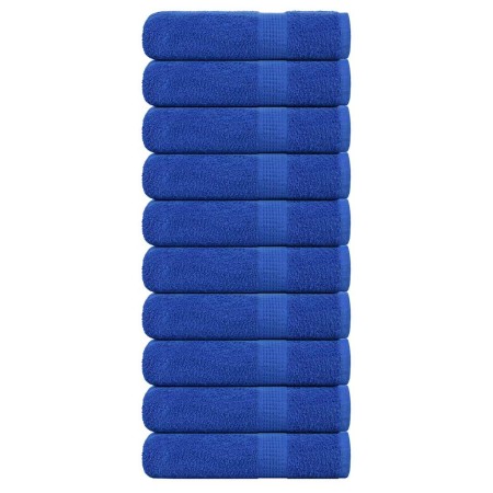 Toallas de mano FROGN 10 uds azul 50x100 cm 360 g/m² en Toallas | Comprar online en Foru.es