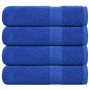 Toallas de baño FROGN 4 uds azul 100x150 cm 360 g/m² en Toallas | Comprar online en Foru.es