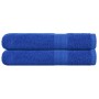Toallas de sauna FROGN 2 uds azul 80x200 cm 360 g/m² en Toallas | Comprar online en Foru.es