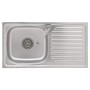 Fregadero de camping de un seno y grifo acero inoxidable de vidaXL, Fregaderos - Ref: Foro24-151213, Precio: 168,92 €, Descue...