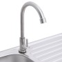 Fregadero de camping de un seno y grifo acero inoxidable de vidaXL, Fregaderos - Ref: Foro24-151213, Precio: 168,92 €, Descue...