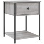 Mesita de noche madera de ingeniería gris Sonoma 44x45x58 cm de vidaXL, Mesitas de noche - Ref: Foro24-825849, Precio: 41,94 ...