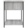 Mesita de noche madera de ingeniería gris Sonoma 44x45x58 cm de vidaXL, Mesitas de noche - Ref: Foro24-825849, Precio: 41,94 ...