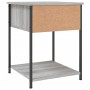 Mesita de noche madera de ingeniería gris Sonoma 44x45x58 cm de vidaXL, Mesitas de noche - Ref: Foro24-825849, Precio: 41,94 ...