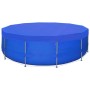 Cubierta de piscina 2 unidades redonda PE 460 cm 90 g/m² en Cubiertas de piscina | Comprar online en Foru.es