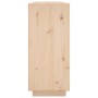 Aparador de madera maciza de pino 120x35x80 cm de vidaXL, Aparadores - Ref: Foro24-814499, Precio: 151,89 €, Descuento: %