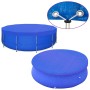 Cubierta de piscina 2 unidades redonda PE 540 cm 90 g/m² en Cubiertas de piscina | Comprar online en Foru.es