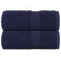 Toallas de mano FROGN 2 uds azul marino 30x30 cm 360 g/m² en Toallas | Comprar online en Foru.es