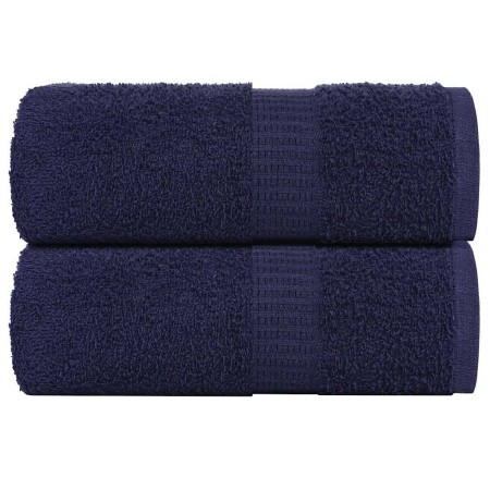Toallas de mano FROGN 2 uds azul marino 30x30 cm 360 g/m² en Toallas | Comprar online en Foru.es