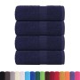 Toallas de mano FROGN 4 uds azul marino 30x30 cm 360 g/m² en Toallas | Comprar online en Foru.es