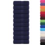 Toallas de mano FROGN 10 uds azul marino 30x30 cm 360 g/m² en Toallas | Comprar online en Foru.es
