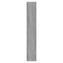 Mueble zapatero madera contrachapada gris Sonoma 63x24x147 cm de vidaXL, Zapateros y organizadores de calzado - Ref: Foro24-3...