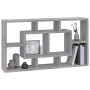 Estantería de pared con 8 compartimentos gris Sonoma de vidaXL, Estantes y estanterías - Ref: Foro24-342593, Precio: 47,57 €,...