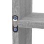 Estantería de pared con 8 compartimentos gris Sonoma de vidaXL, Estantes y estanterías - Ref: Foro24-342593, Precio: 47,57 €,...