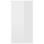Escritorio de madera contrachapada blanco brillo 80x40x75 cm de vidaXL, Escritorios - Ref: Foro24-801361, Precio: 78,25 €, De...