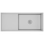 Fregadero de cocina hecho a mano de acero inoxidable de vidaXL, Fregaderos - Ref: Foro24-51526, Precio: 215,00 €, Descuento: %