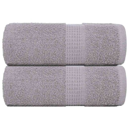 Toallas de baño FROGN 2 uds gris 30x30 cm 360 g/m² en Toallas | Comprar online en Foru.es