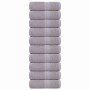 Toallas de invitados FROGN 10 uds gris 30x50 cm 360 g/m² en Toallas | Comprar online en Foru.es