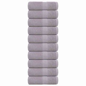 Toallas de invitados FROGN 10 uds gris 30x50 cm 360 g/m² en Toallas | Comprar online en Foru.es