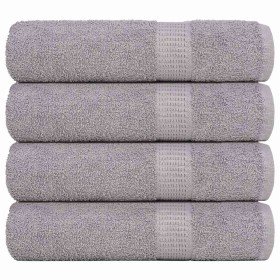 Toallas de mano FROGN 4 uds gris 50x100 cm 360 g/m² en Toallas | Comprar online en Foru.es