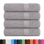 Toallas de mano FROGN 4 uds gris 50x100 cm 360 g/m² en Toallas | Comprar online en Foru.es