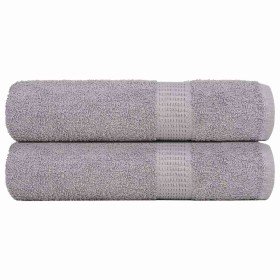 Toallas de ducha FROGN 2 uds gris 70x140 cm 360 g/m² en Toallas | Comprar online en Foru.es