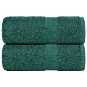 Toallas de mano FROGN 2 uds verde 30x30 cm 360 g/m² en Toallas | Comprar online en Foru.es