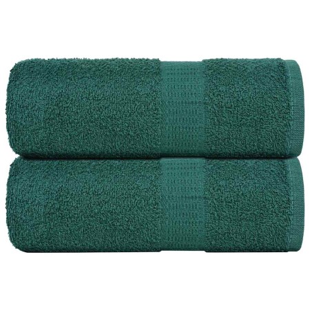 Toallas de mano FROGN 2 uds verde 30x30 cm 360 g/m² en Toallas | Comprar online en Foru.es