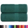 Toallas de mano FROGN 2 uds verde 30x30 cm 360 g/m² en Toallas | Comprar online en Foru.es
