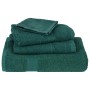 Toallas de ducha FROGN 2 uds verde 70x140 cm 360 g/m² en Toallas | Comprar online en Foru.es