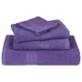 Toallas de baño FROGN 2 uds morado 100x150 cm 360 g/m² en Toallas | Comprar online en Foru.es
