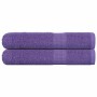 Toallas de sauna FROGN 2 uds morado 80x200 cm 360 g/m² en Toallas | Comprar online en Foru.es